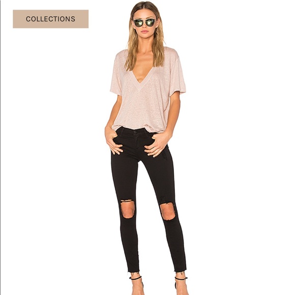 Frame Denim Denim - Frame Denim Le skinny de Jeanne crop